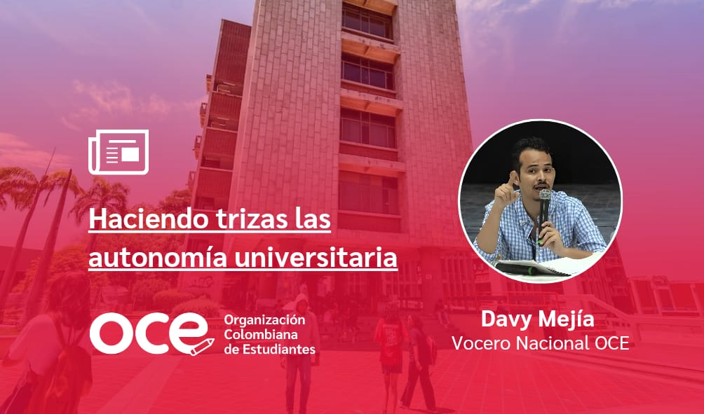 Haciendo trizas la autonomía universitaria