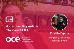 Mucho tilín tilín y nada de reforma al ICETEX